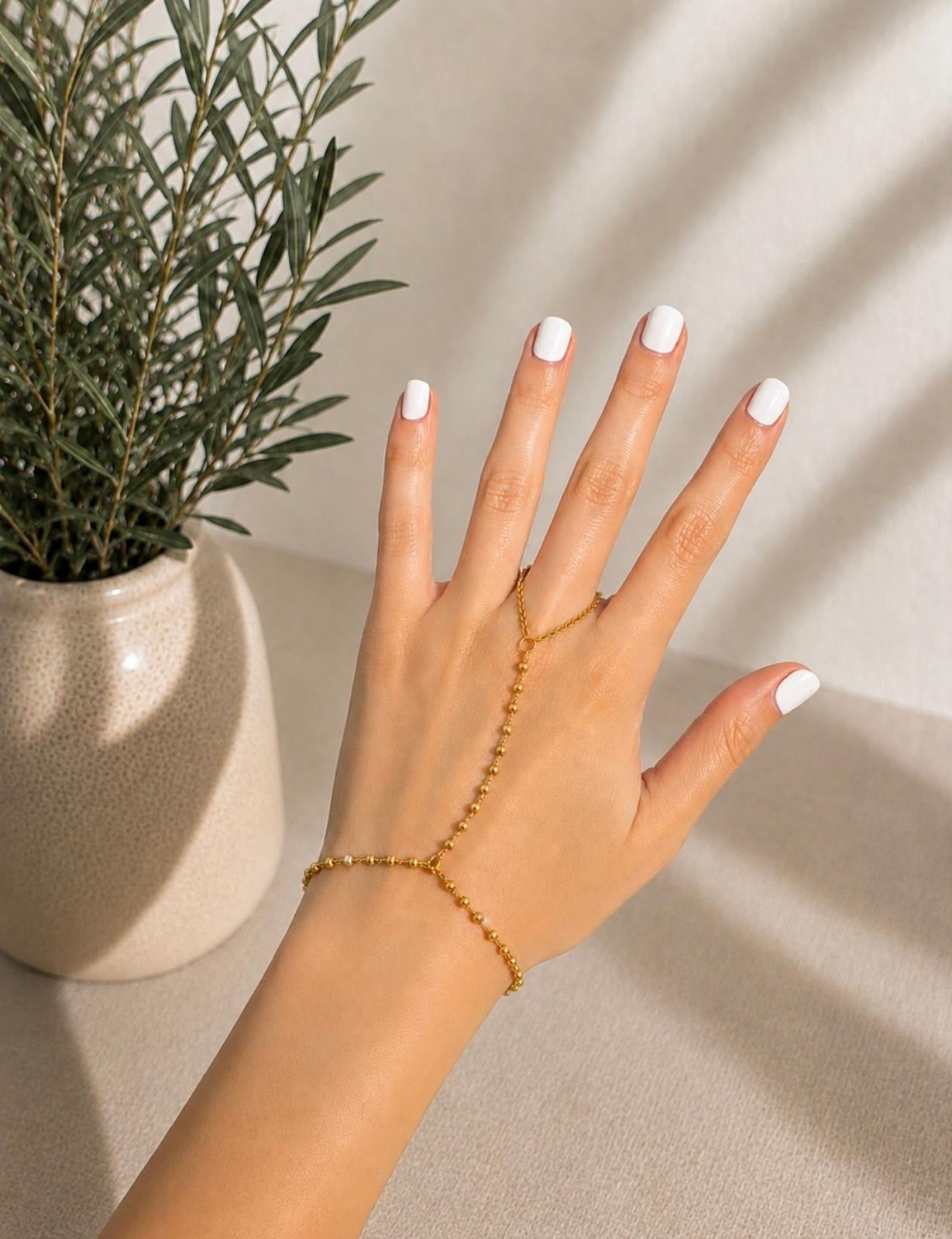 Gold Hand Chain
