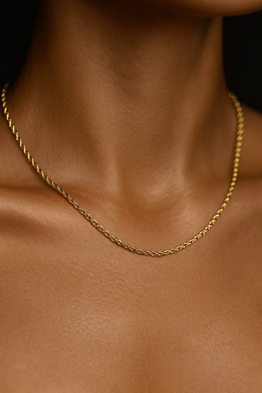 Leena Gold Plated Layering Necklace
