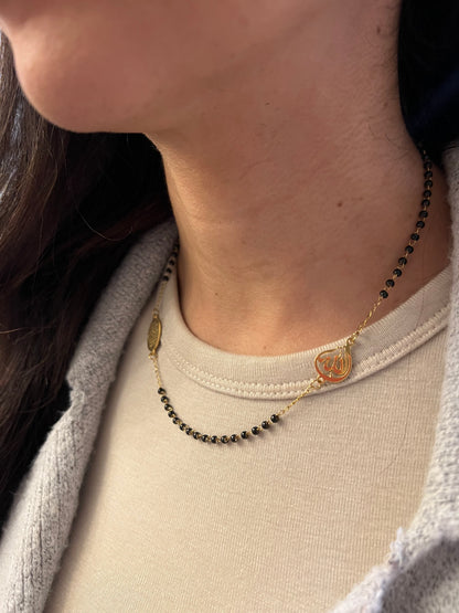 Ayla Black Pendant Necklace