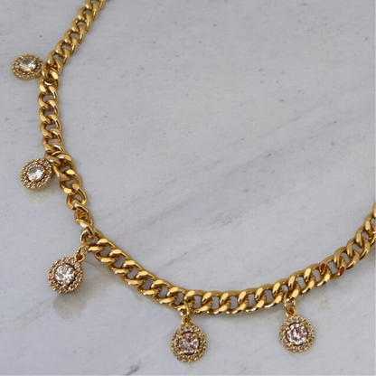 Serene Gold Plated Necklace