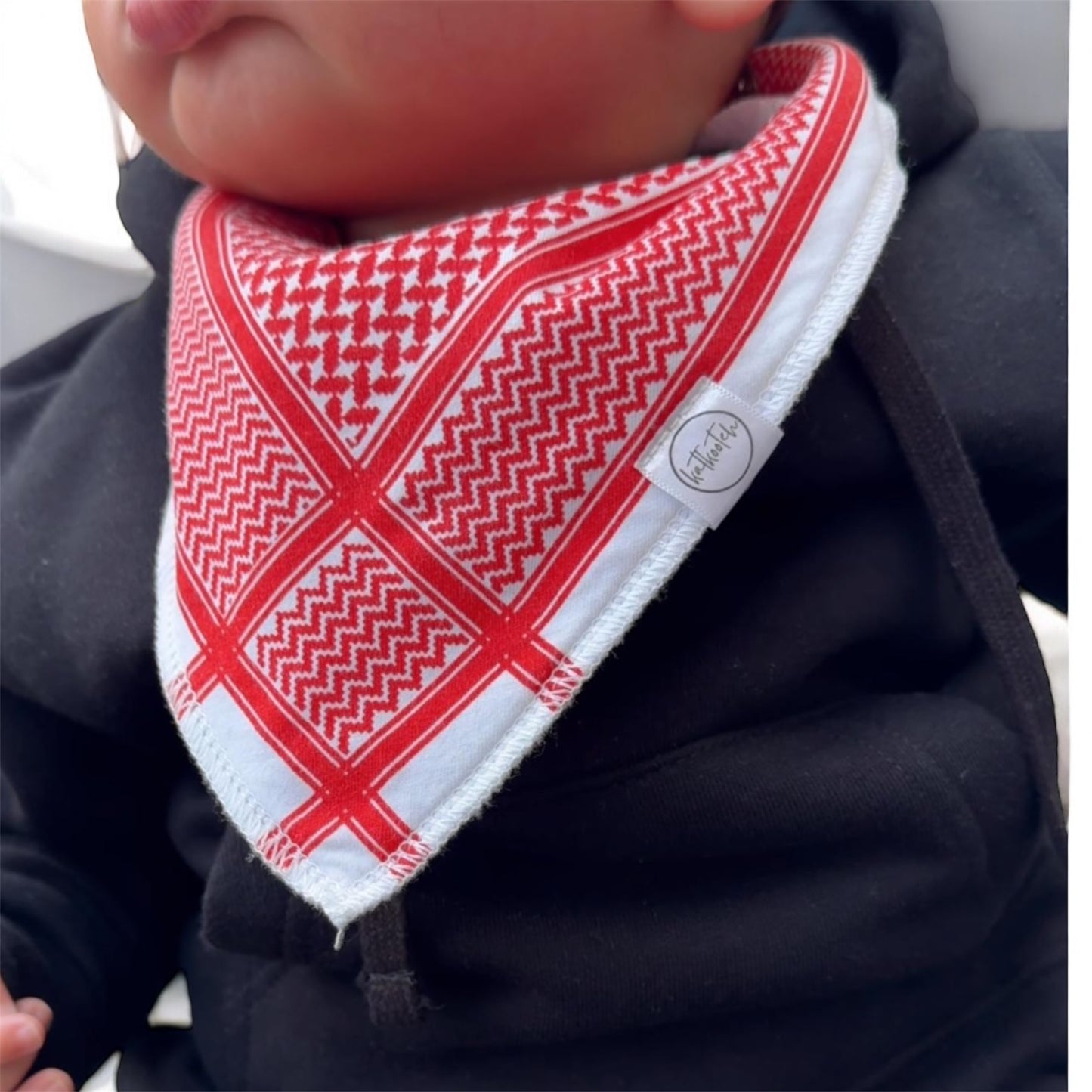 Baby Jordanian Shemagh Bib