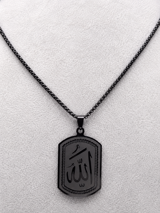 Allah Stainless Steel Men Necklace