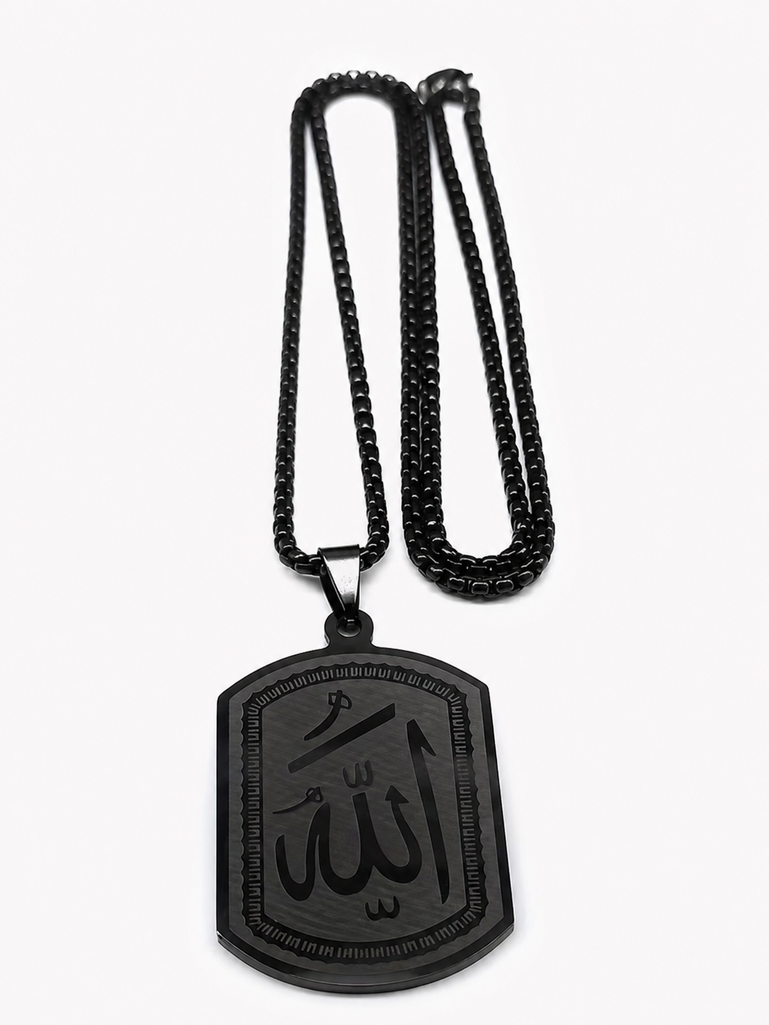 Allah Stainless Steel Men Necklace