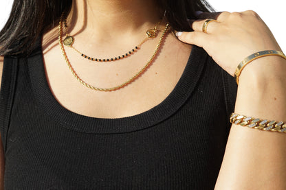 Ayla Black Pendant Necklace