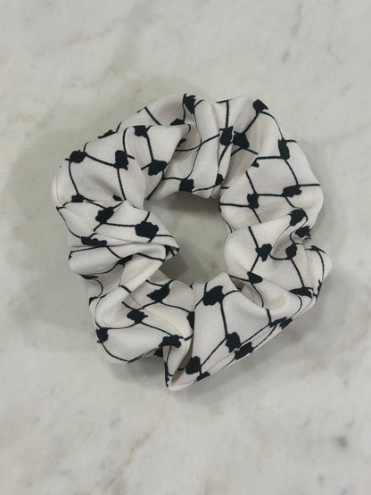 Keffiyeh Print Scrunchie