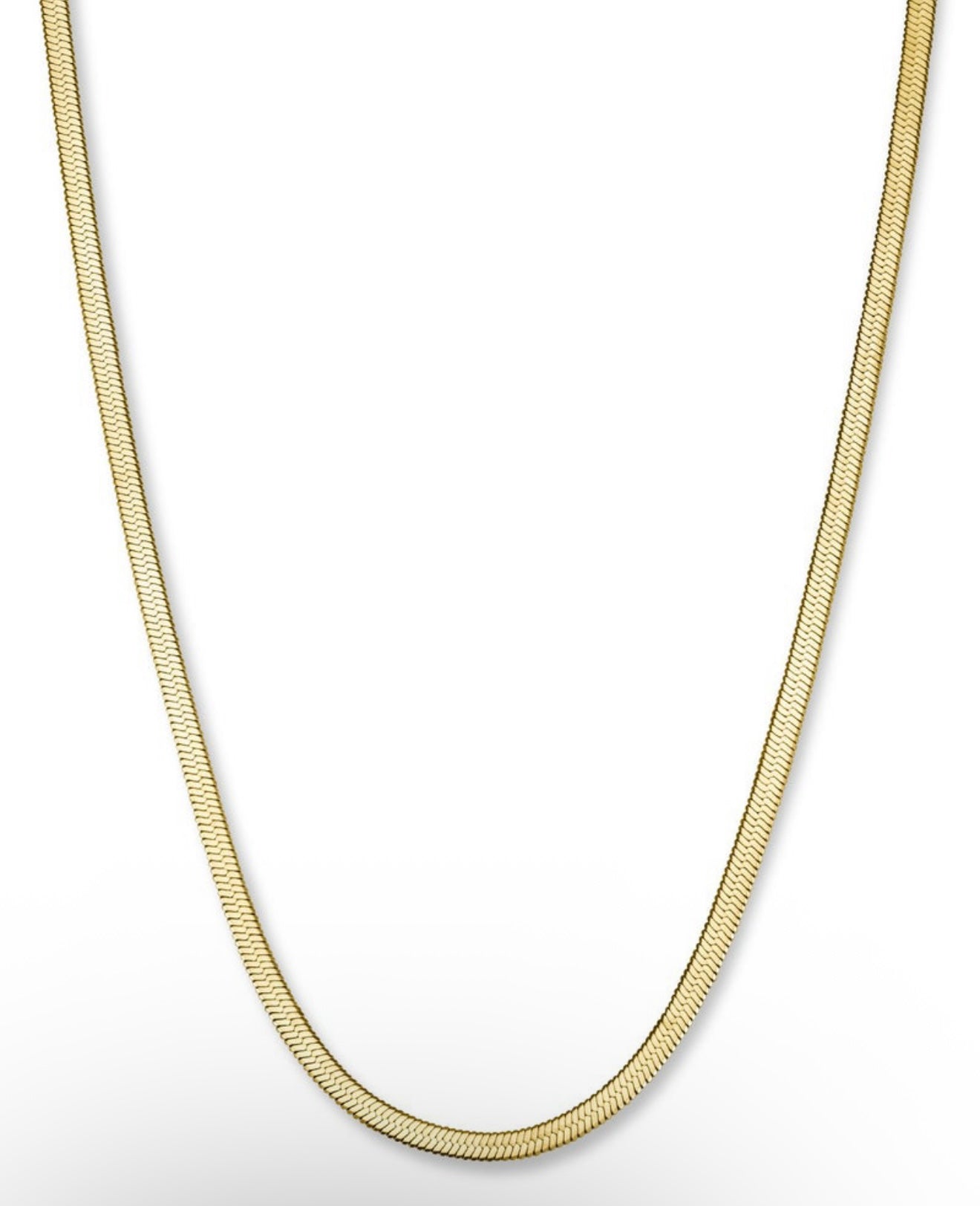 Gold Snake Chain Necklace