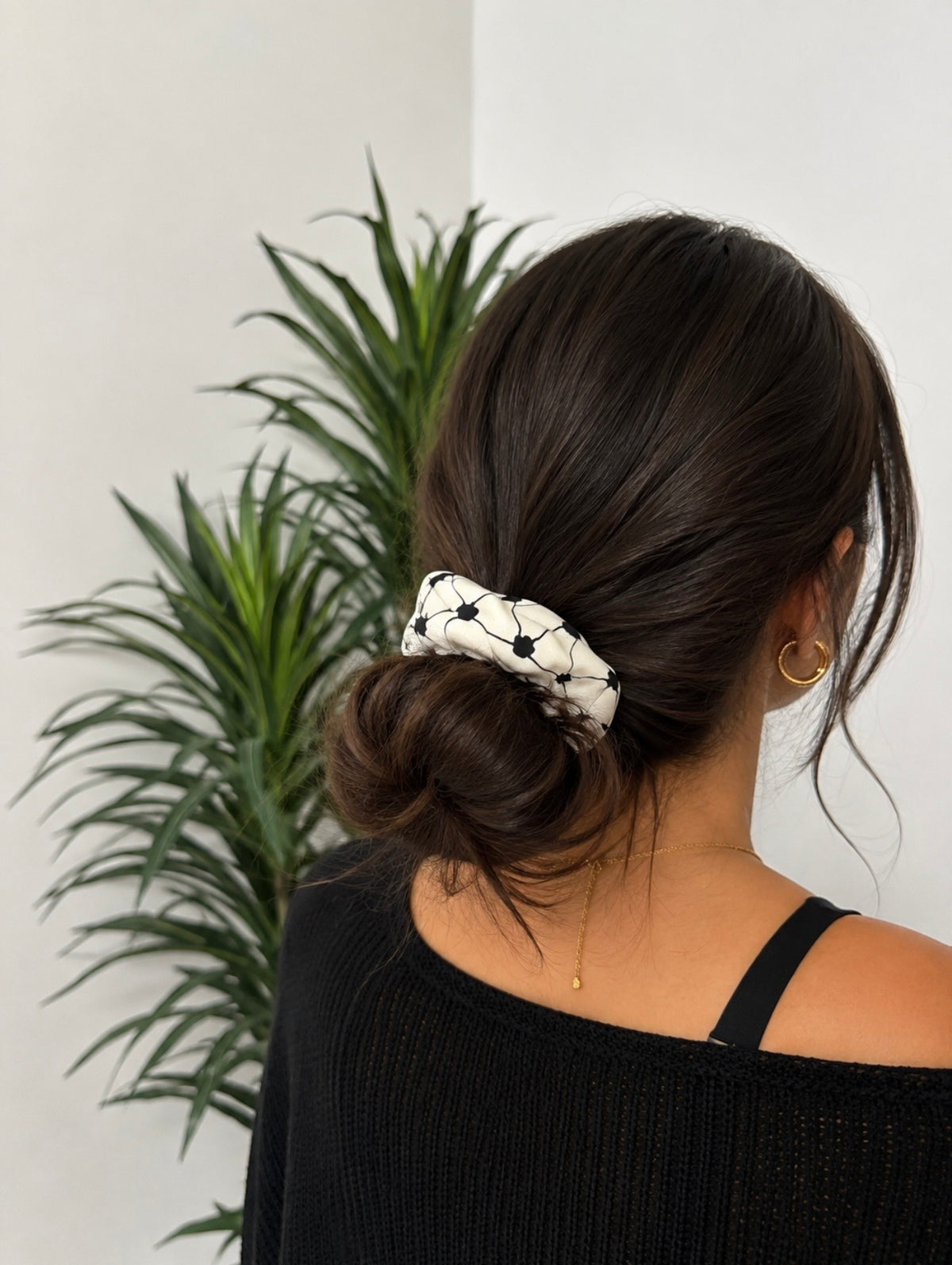 Keffiyeh Print Scrunchie