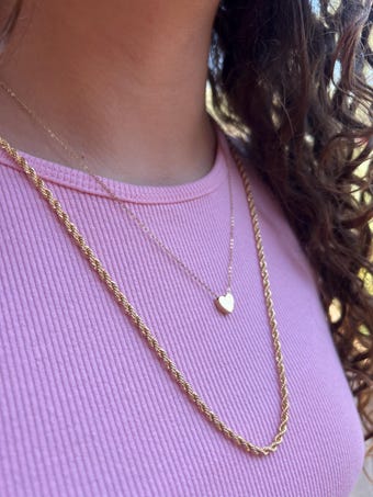 Leena Gold Plated Layering Necklace
